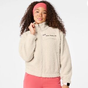 Figs // Women’s On-Shift High Pile Fleece Bomber Jacket™ // Size: Medium